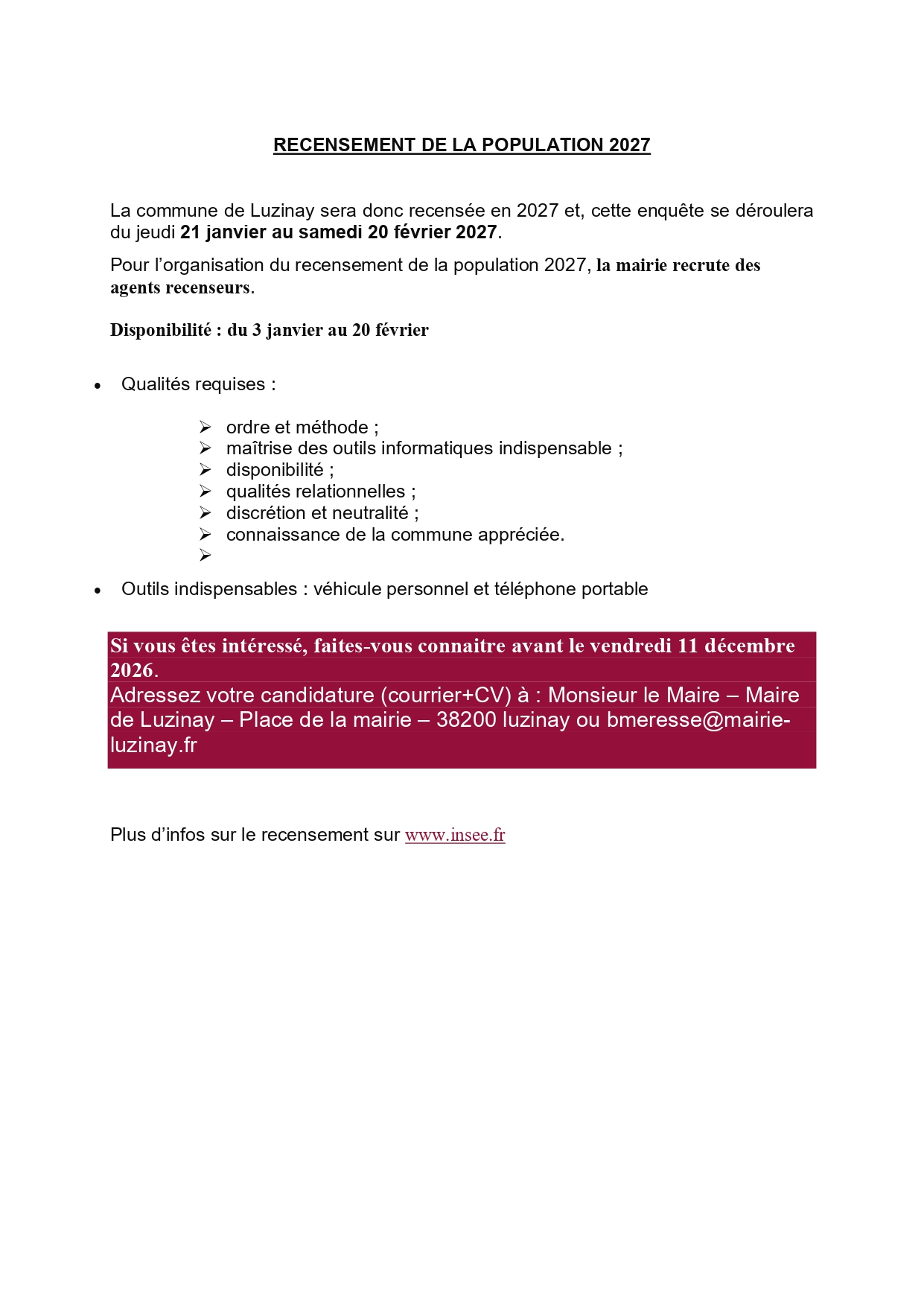 annonce RECENSEMENT DE LA POPULATION 2027_page-0001